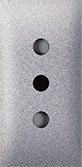 Prikljucnica dvopolna 10A, 1M,  italijanska, Experience, Aling-Conel