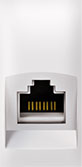 Komunikacijska keystone RJ45 cat.5e UTP, 1M, Experience, Aling-Conel