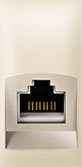Komunikacijska keystone RJ45 cat.6a UTP, 1M, Experience, Aling-Conel